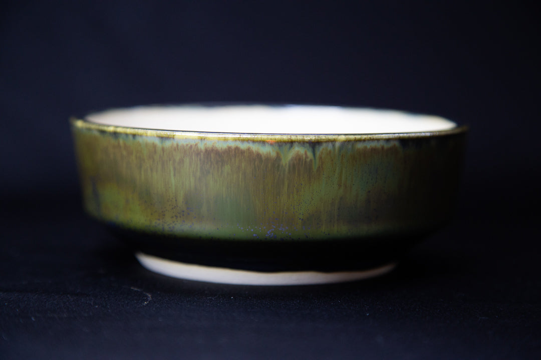 Metallic Seaweed Bonsai Pot